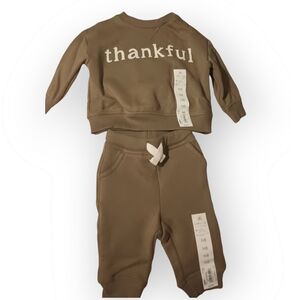 NWT Little Co. By Lauren Conrad 2-Piece Matching Sweatshirt and Pants